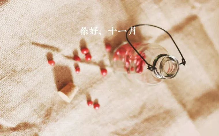 十一月你好心情朋友圈图片句子