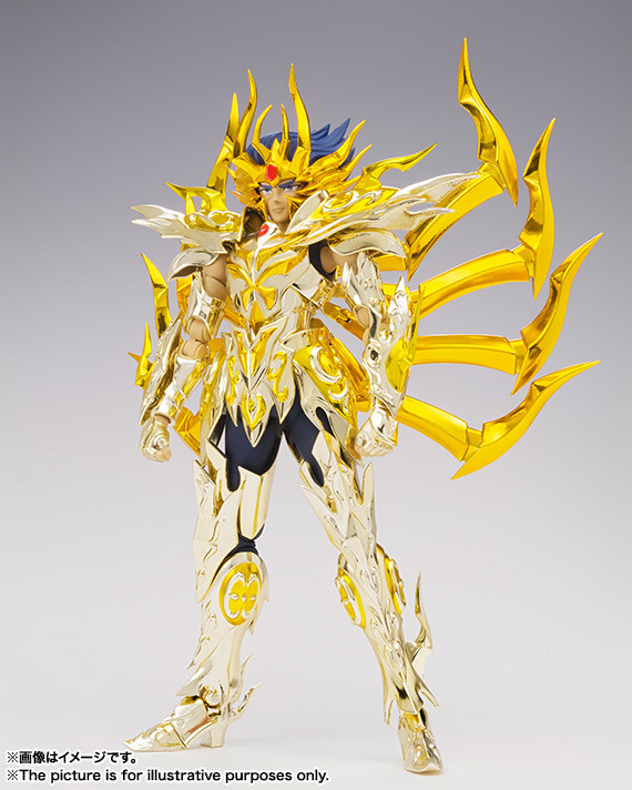 《圣斗士星矢》:十二黄金神圣衣手办大全,最霸气双子座撒加!