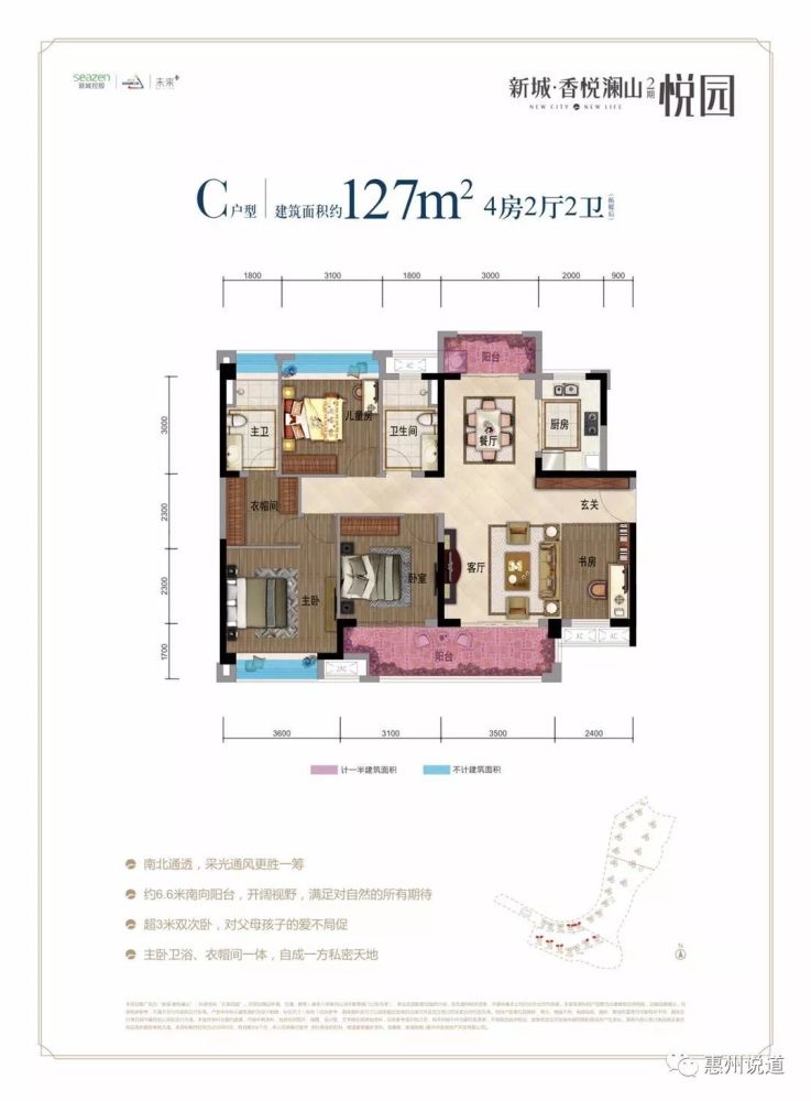 新城香悦澜山——惠州北站百万大盘,湾区龙头房企,7500元