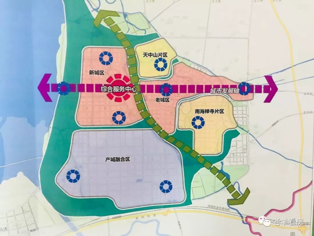 汝南新城区规划中长这样