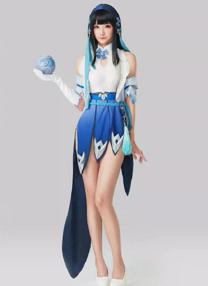 COSplay女英雄去掉,cosplay 紫霞仙子 王者荣耀,美女,cos