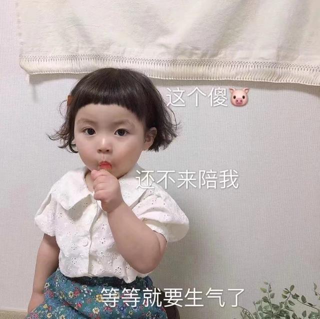 萌娃表情包:我的地盘我做主,你就靠边站吧,小婊砸!