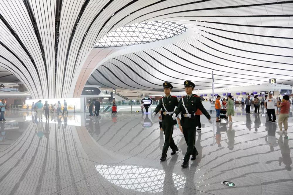 大兴国际机场,武警北京总队,航站楼