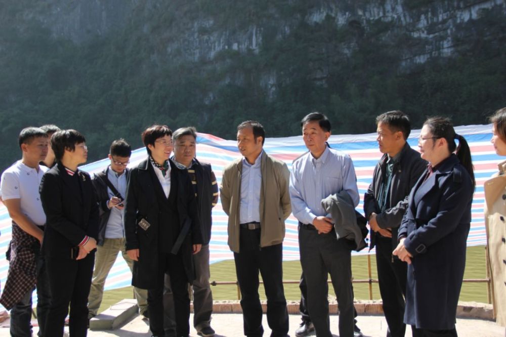 市人大常委会副主任,漓管委书记何运保到雁山区调研文旅项目建设工作