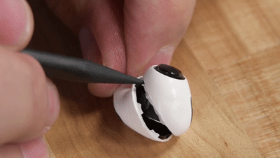 airpods pro耳机拆解 坏了只能换新别想修好