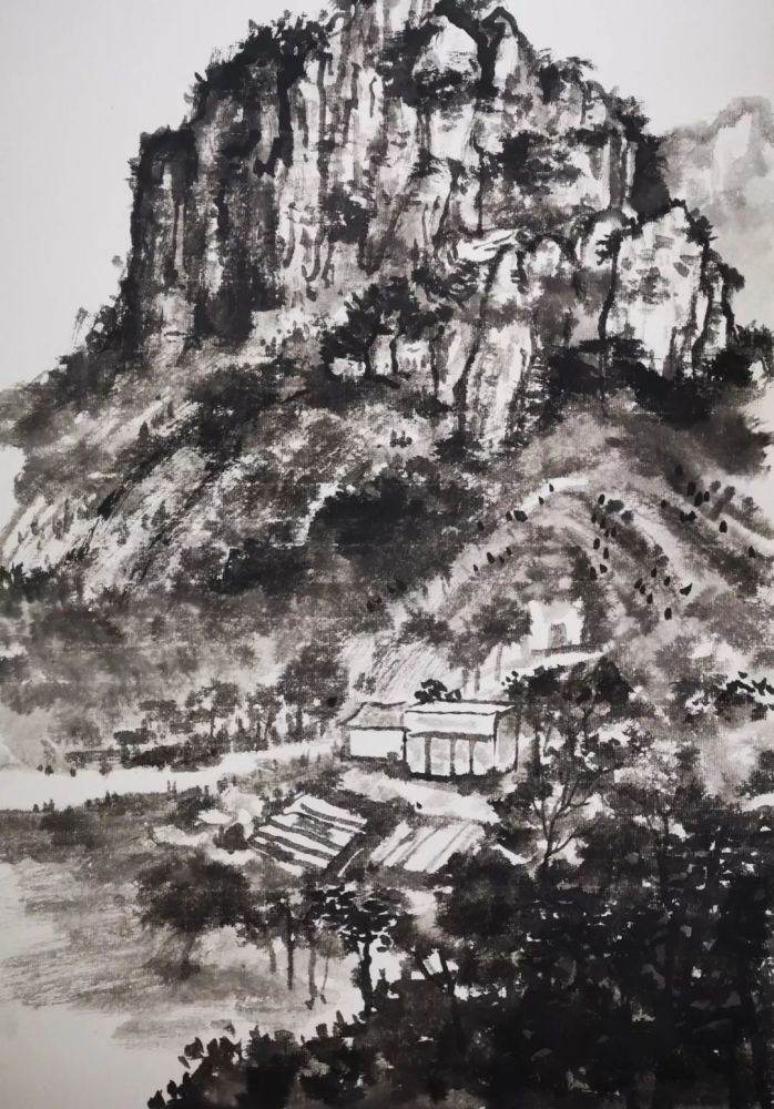 青山绿水 只为入画——2017级美术学国画专业太行山写生之旅