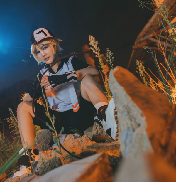 凹凸世界金cosplay,帅气潇洒小姐姐,气质满满