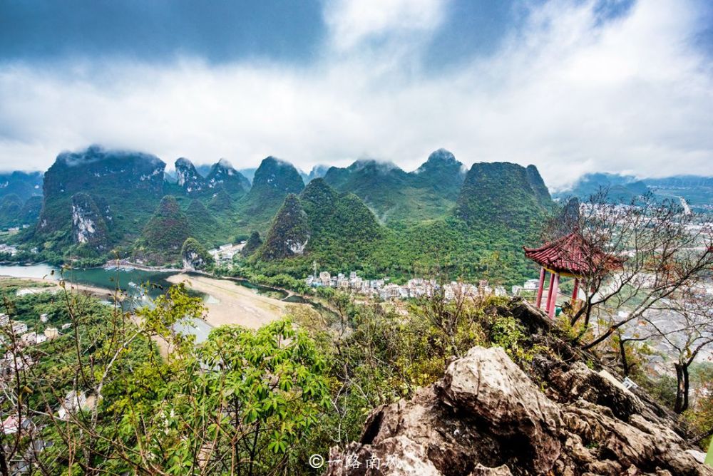 桂林,观景台,老寨山,日本人,风景,阳朔县