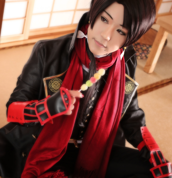 刀剑乱舞cosplay,酷帅小姐姐,霸气十足