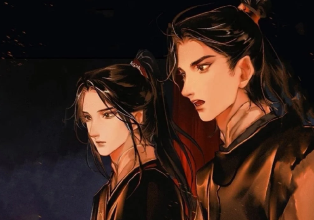 《天官赐福》漫画第三话,南风很帅!扶摇简直美爆了!