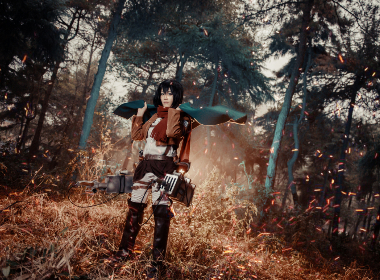 进击的巨人三笠cosplay精选图片集合