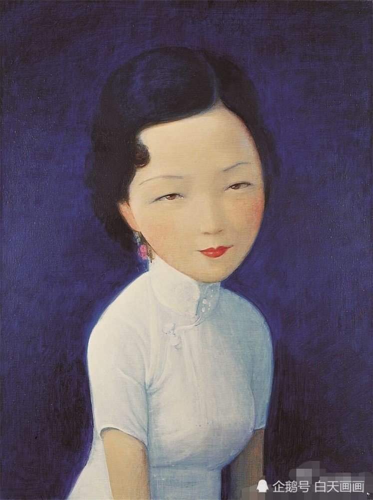 《阮玲玉之一 》,2002年,60x45cm