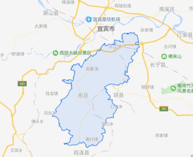 四川,高县,云南,南广县,宜宾