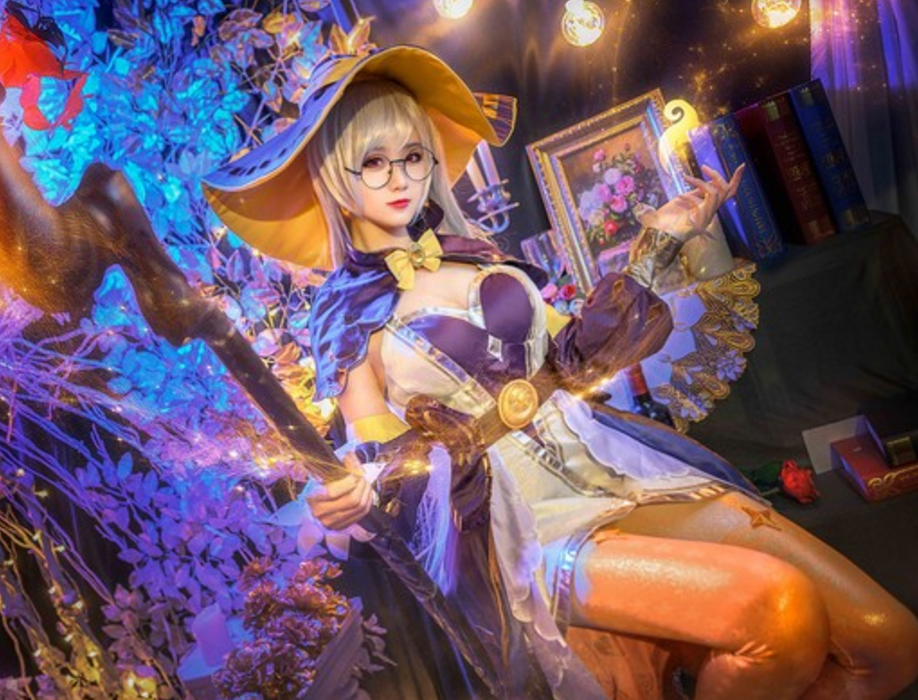cosplay:王昭君小姐姐亭亭玉立
