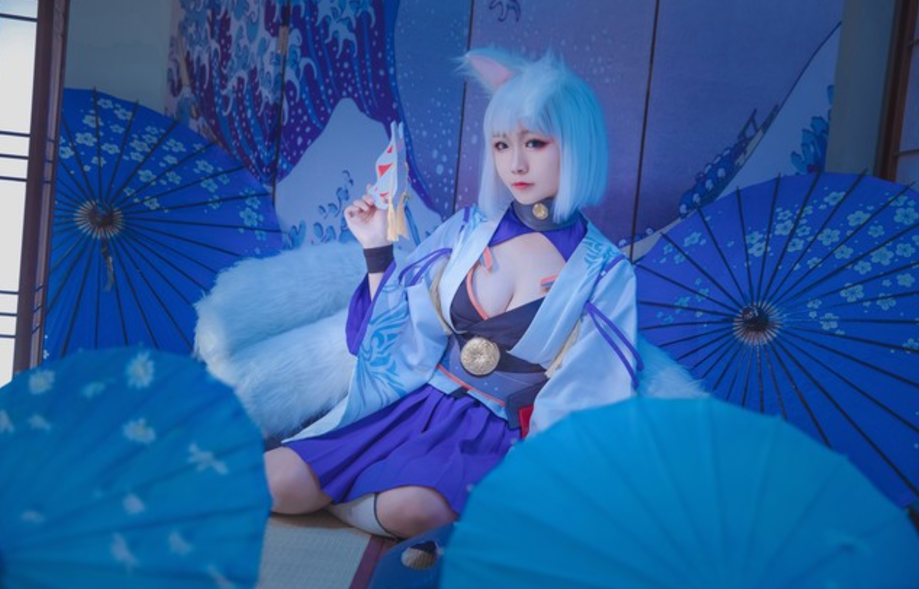 cosplay:碧蓝航线,加贺