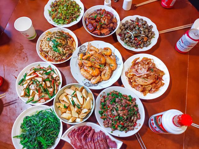 家常菜,湖南菜,虾,牛肉