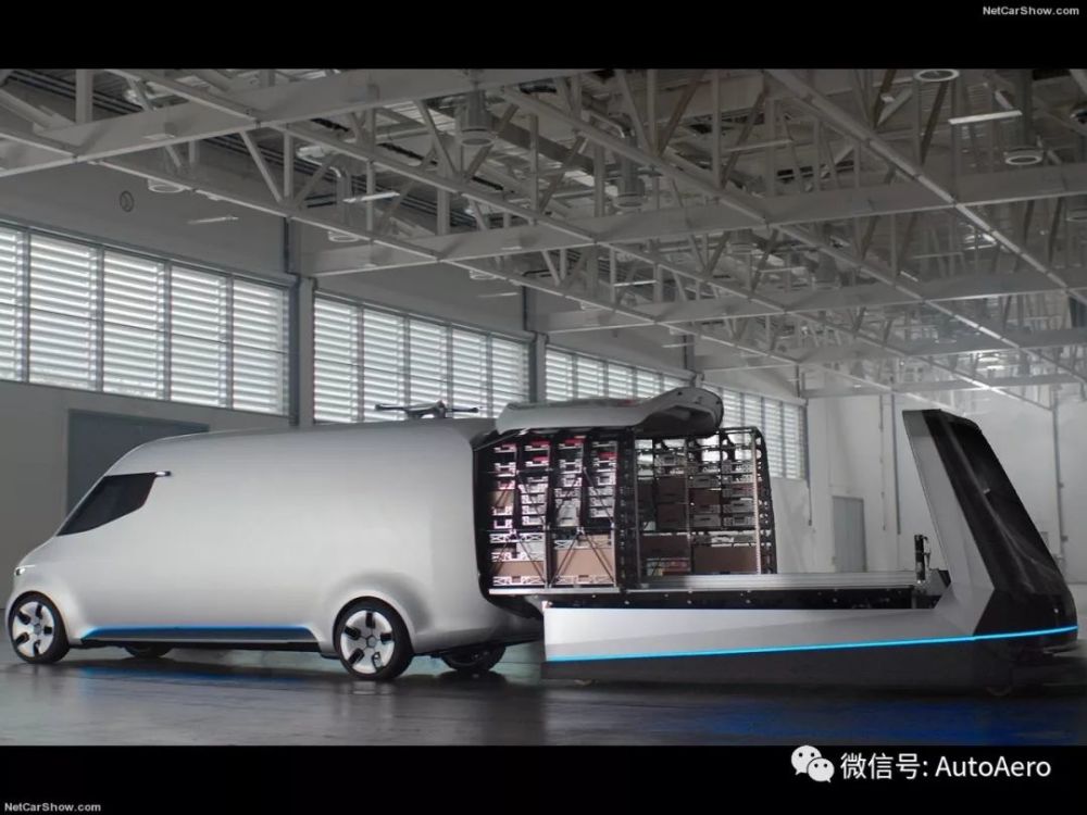 奔驰vision van概念箱型车——快递自动配送的时代离我们还远么?