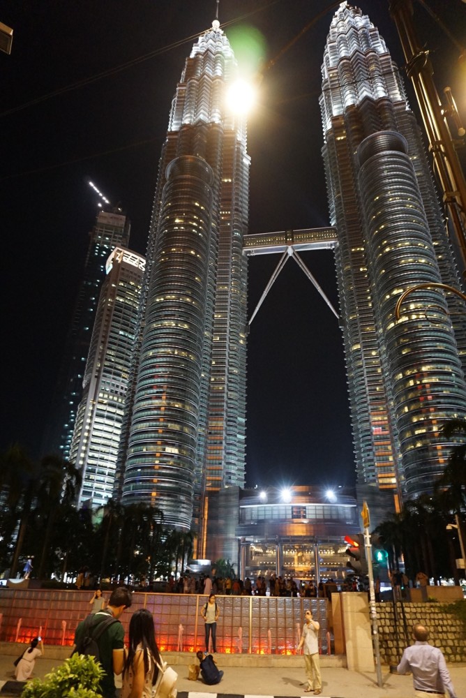 马来西亚首都吉隆坡夜景