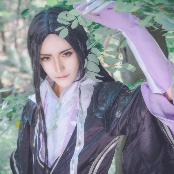 儒风万花成男cosplay,俏皮可爱,优雅知性小姐姐