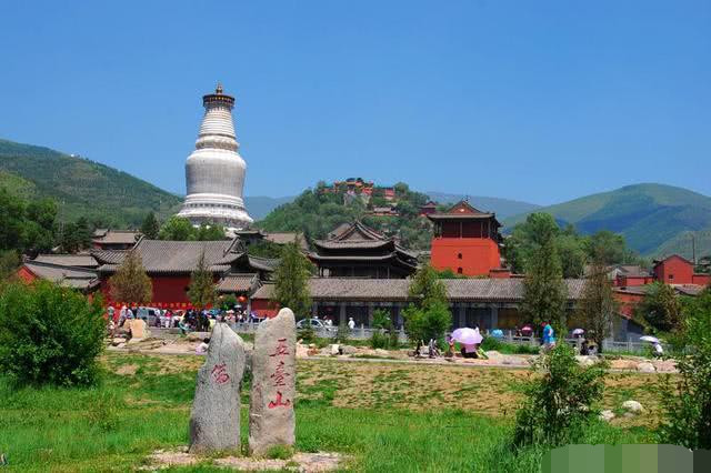 五台山,塔院寺,大白塔,文殊菩萨