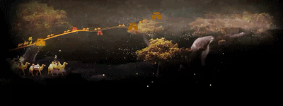 这时的视觉设计相比之前更具场景化,以突出舞台表演为核心,与灯光