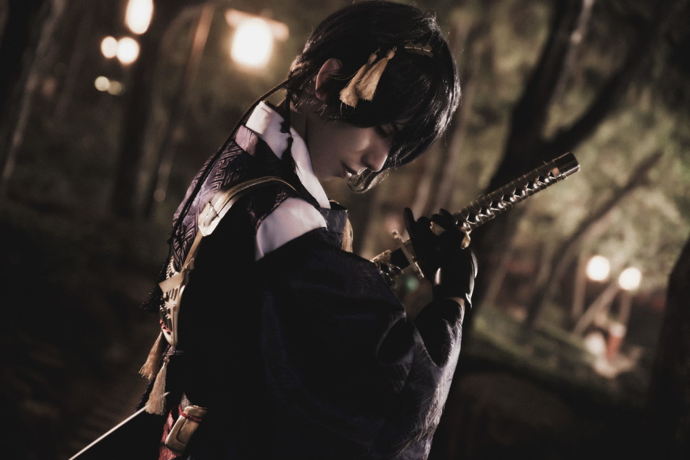 刀剑乱舞 三日月宗近cosplay精选图集 看点快报