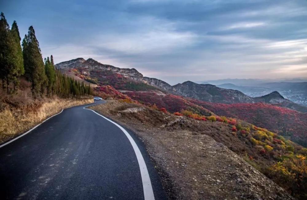 它被号称淄博最美盘山公路,骑行,自驾来一波?