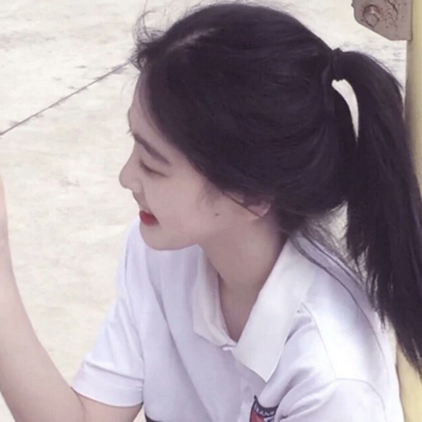 头发,女生,颜值,马尾