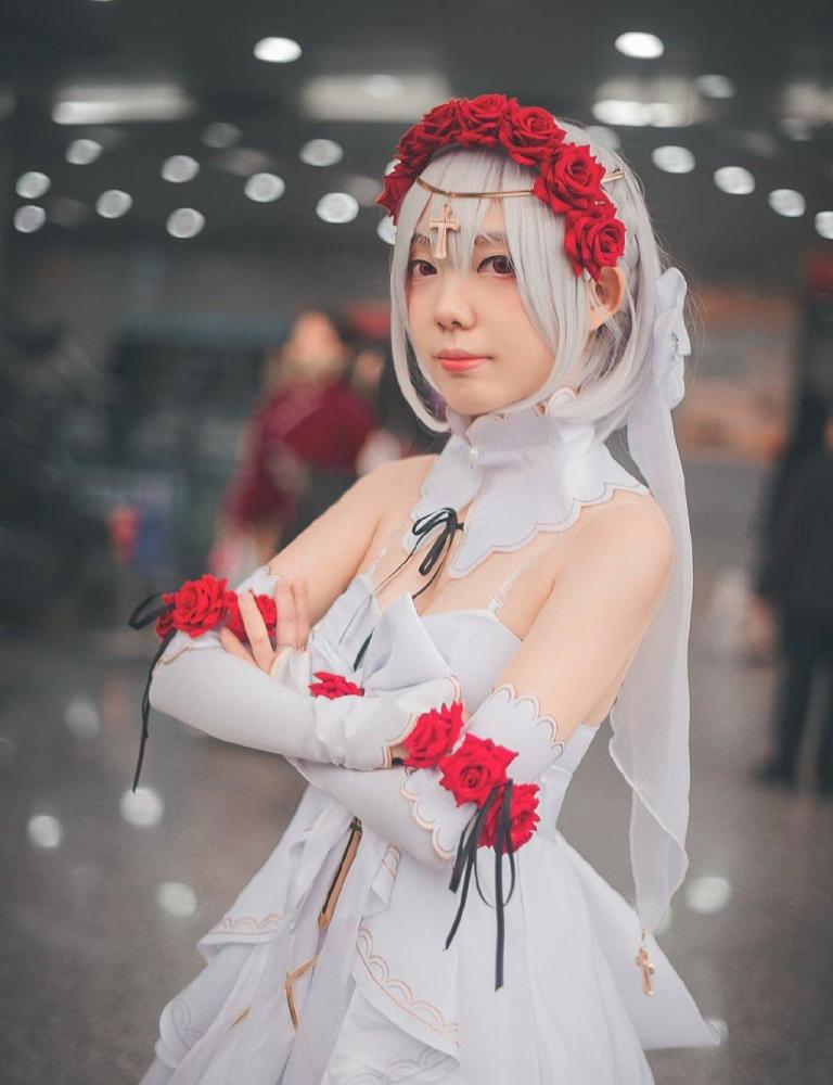 德丽莎cosplay:唯美动人的魅力少女,你们爱了吗?