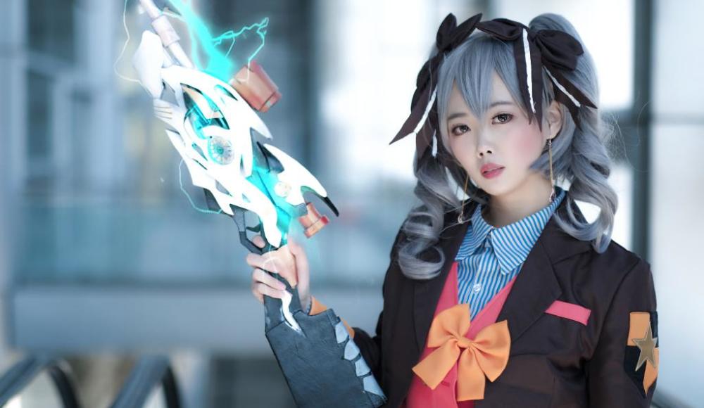 崩坏二cosplay:布洛尼亚:又可爱又酷的布洛米亚