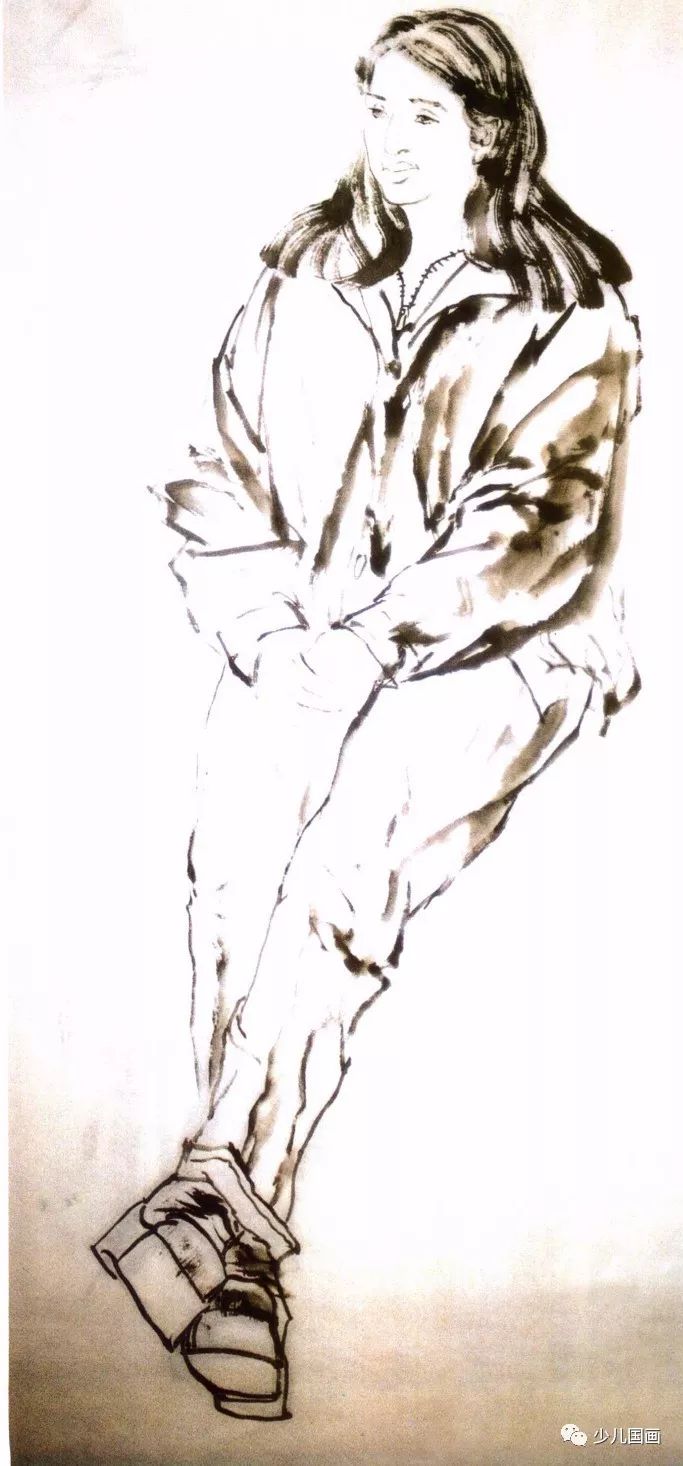 写意人物画写生方法步骤