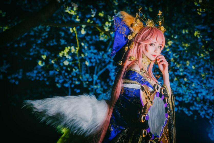 cosplay:fate 女神玉藻前 你喜欢吗?