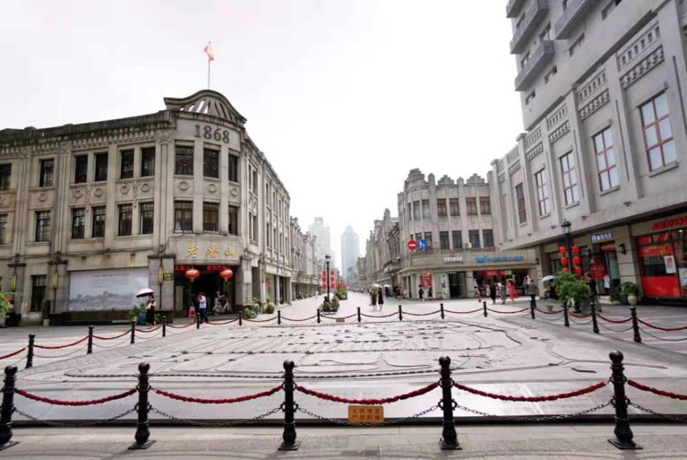 老城区,五马街,中山公园,温州,池上楼