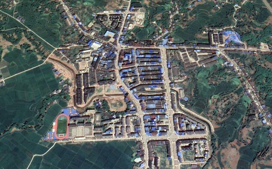 广安区,花桥镇,四川,小城镇,高速公路