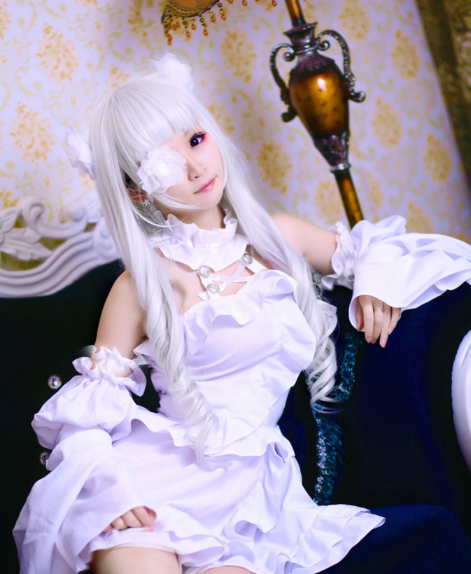 cosplay:蔷薇少女,雪华绮晶好甜美