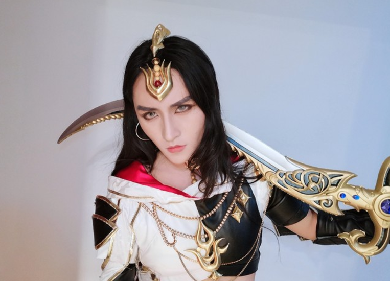 剑侠情缘三:朔雪喵哥cosplay 美丽动人