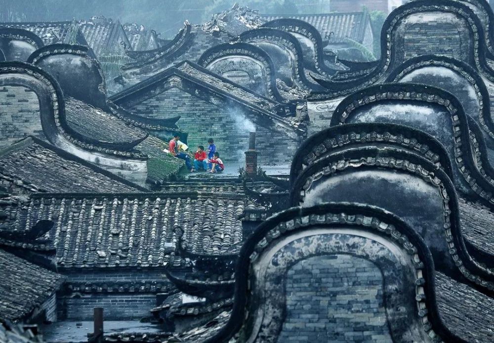 中国古建筑之美,摄影家罗品禧摄影作品欣赏