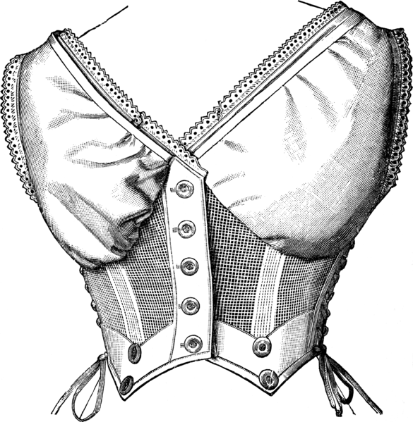 欧洲中世纪锁胸一千年 曾昙花一现的胸罩 与今天一模一样