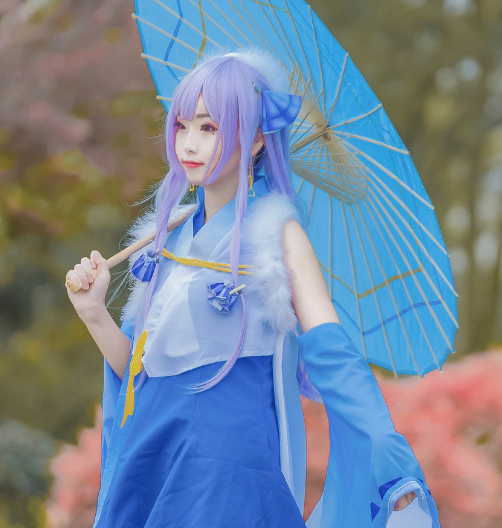 卜算天cosplay,清新唯美的coser小姐姐