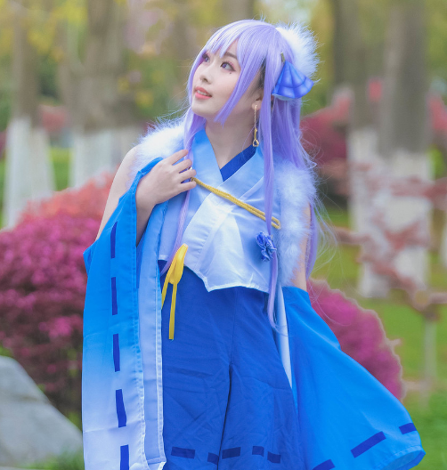 卜算天cosplay,清新唯美的coser小姐姐