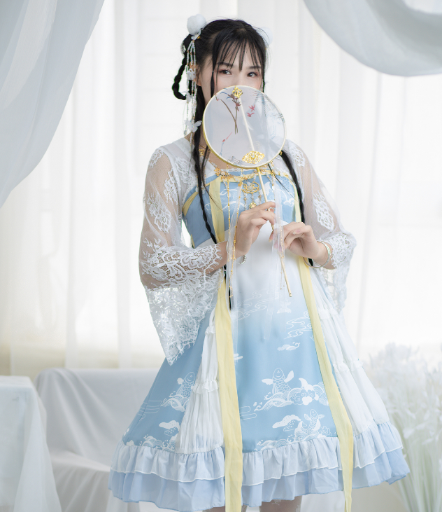 动漫cosplay,古装小姐姐清新优雅,身为同行自愧不如