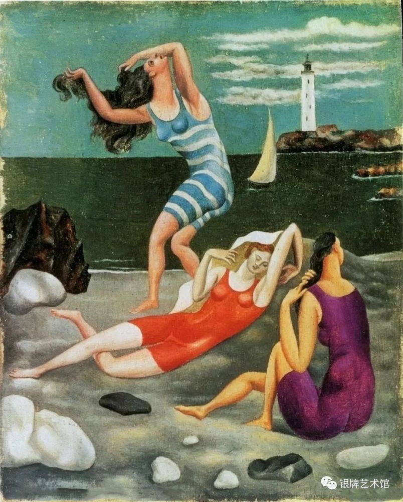 《沐浴》毕加索-世界名画鉴赏语音讲解