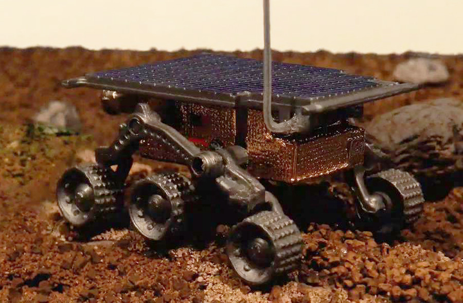 人类成功部署的第一辆火星车旅居者号