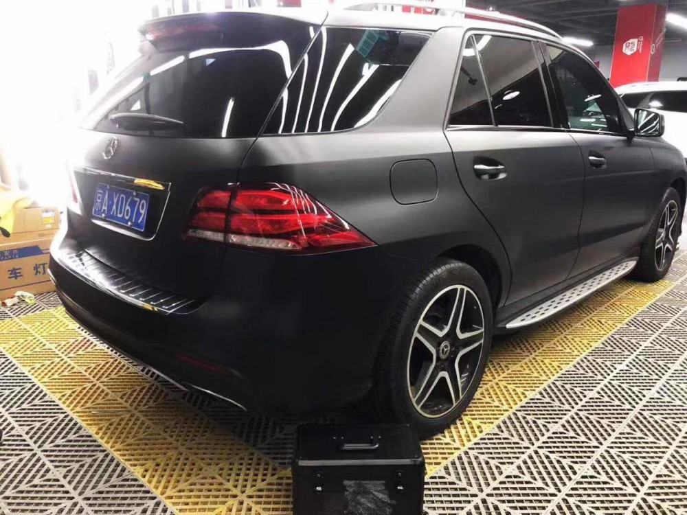 奔驰gle太商务范?改成黑武士,比amg a45还炸!