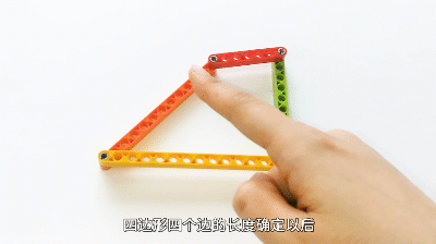 这里面实际上是用到了4边形的不稳定性,但我们不直接给出答案.