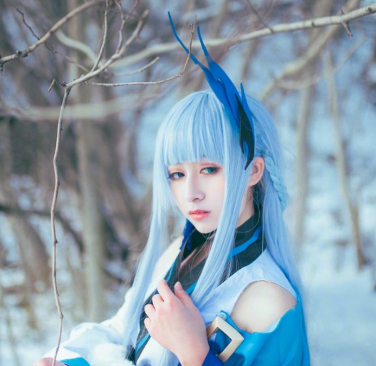 雪女cosplay. cosplay , 气场十足的小姐姐. 雪女 气场十足的小姐姐.