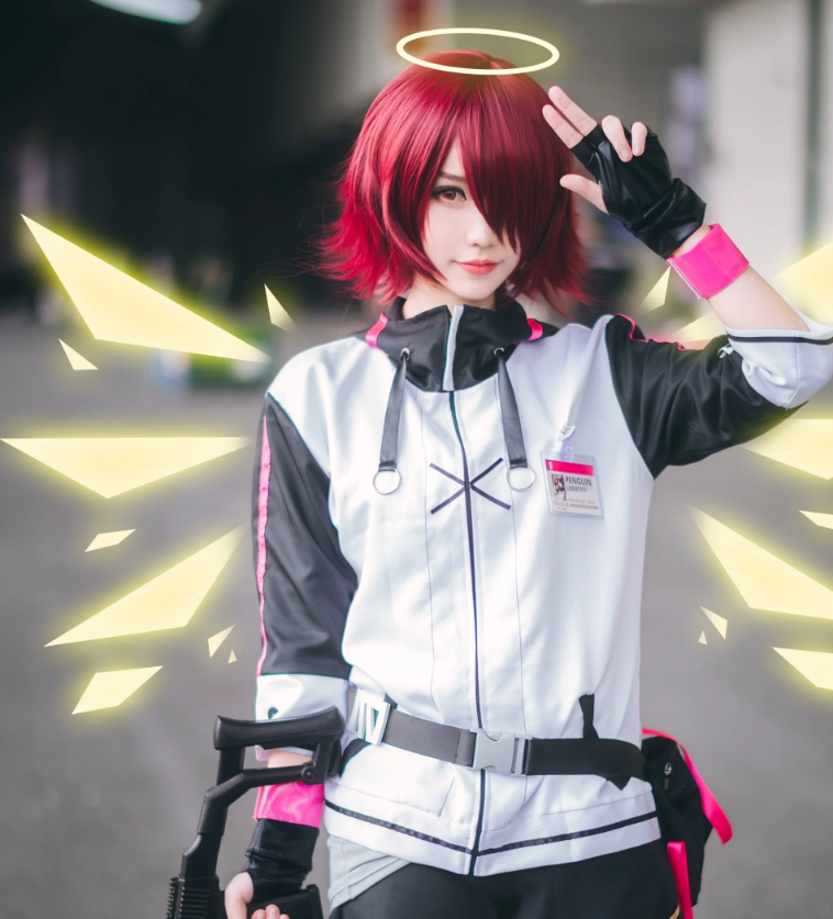 cosplay:明日方舟 能天使 美美哒