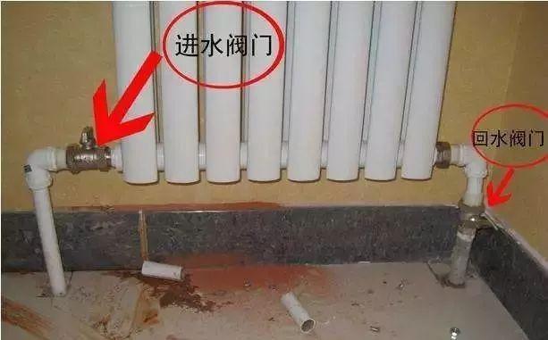 冬天供暖暖气阀门怎么开?阀门太大,隐患