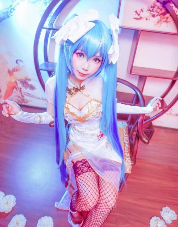 cosplay:vocaloid 初音未来 旗袍装扮你爱了吗?