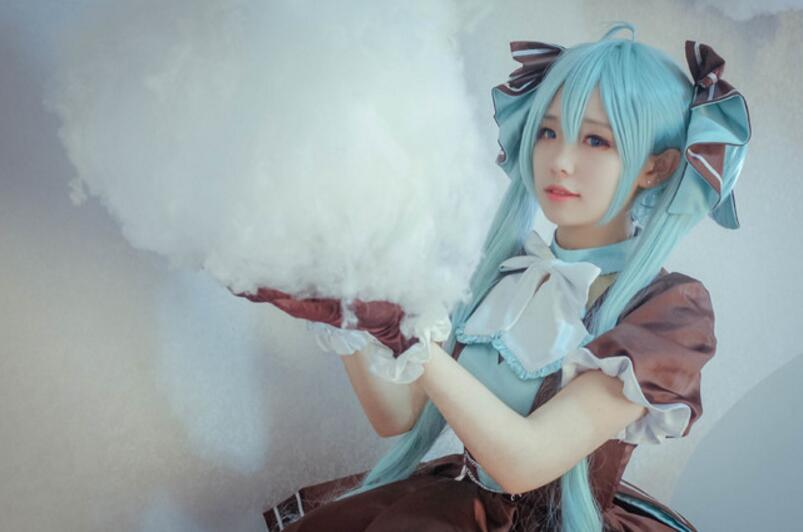 cosplay:vocaloid 初音未来 唯美女神